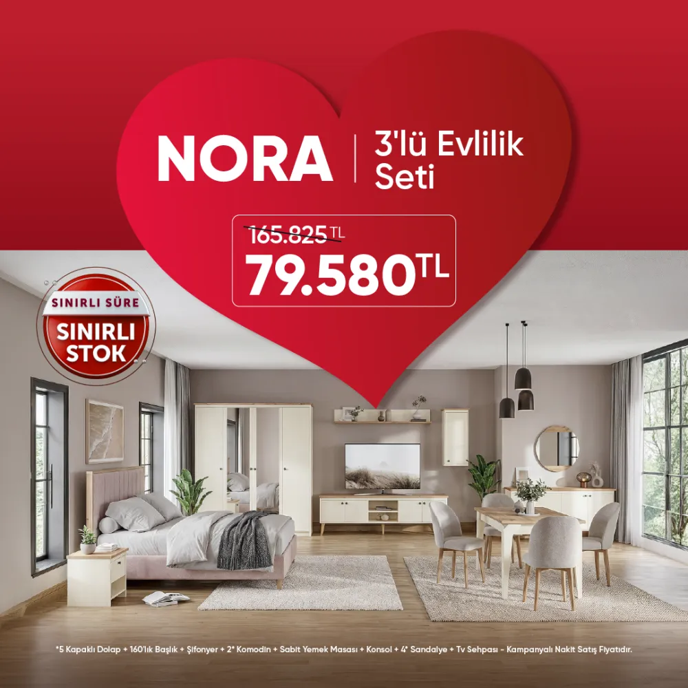 nora evlilik seti