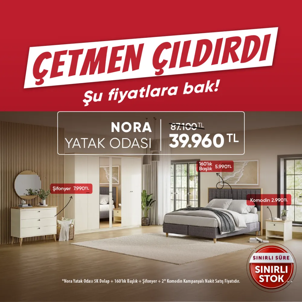 nora yatak odası